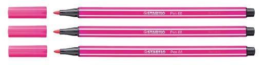 [633195] Viltstift STABILO Pen 68/56 medium rozerood