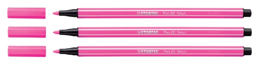 [633209] Viltstift STABILO Pen 68/056 medium neon roze