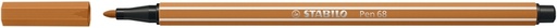 [633196] Feutre STABILO Pen 68/89 Medium ocre foncé