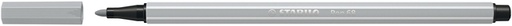 [633348] Viltstift STABILO Pen 68/94 medium lichtgrijs