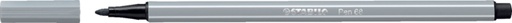 [633358] Feutre STABILO Pen 68/66 Medium gris moyen froid