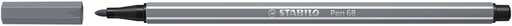 [633197] Viltstift STABILO Pen 68/96 medium donkergrijs