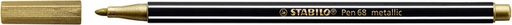 [633258] Feutre STABILO Pen 68/810 Metallic Medium or