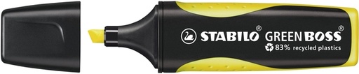 [635245] Surligneur STABILO Green BOSS 6070/24 Jaune