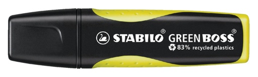 [635245] Surligneur STABILO Green Boss Jaune