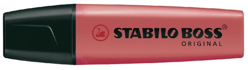 [635002] Surligneur STABILO Boss Rouge