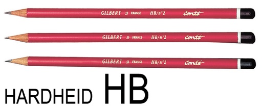 [640093] Crayon BIC Gilbert 33 ogive HB