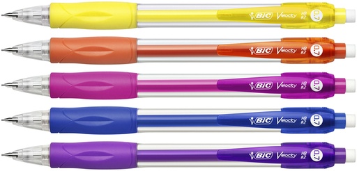 [640239] Vulpotlood Bic Velocity HB 0.7mm assorti