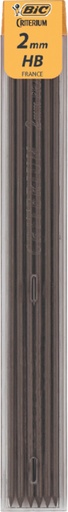 [713108] Potloodstift Bic Criterium HB 2mm HB koker à 6 stuks