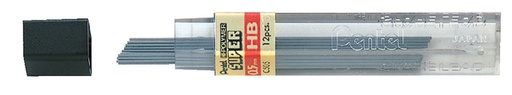 [713257] Potloodstift Pentel HB 0.5mm  zwart koker à 12 stuks