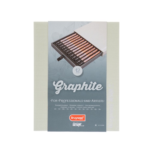 [640117] Potlood Bruynzeel Design 8815 12 hardheden