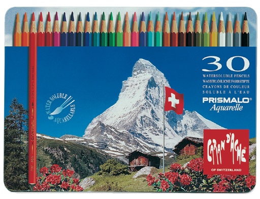 [710530] Kleurpotloden Caran d'Ache Prismalo 30stuks assorti