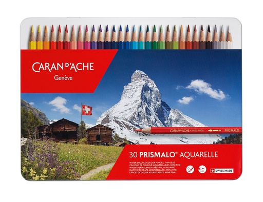 [710530] Kleurpotloden Caran d'Ache Prismalo 30 stuks assorti