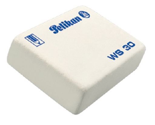 [720031] Gomme crayon Pelikan WS30 tendre 37x30x9mm blanc