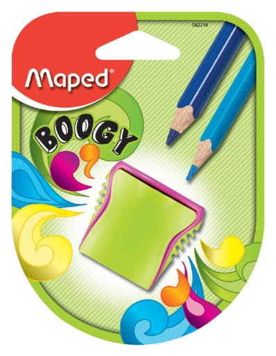 [340212] Puntenslijper Maped Boogy 2gaats assorti