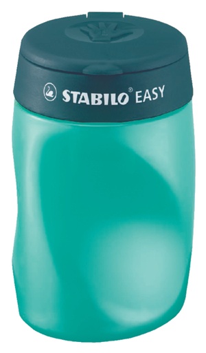 [340835] Puntenslijper STABILO Easy 4501 3 in 1 linkshandig petrol