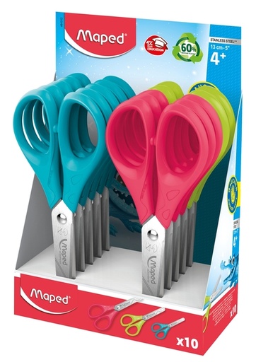 [337072] Schaar Maped Essentials 13cm links assorti