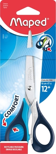 [337063] Ciseaux Maped Sensoft 16cm assorti