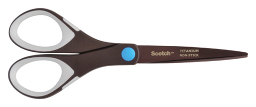 [337002] Ciseaux Scotch 20cm titanium anti-adhérents blister