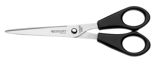 [337049] Ciseaux Westcott 155mm inox manche plastique