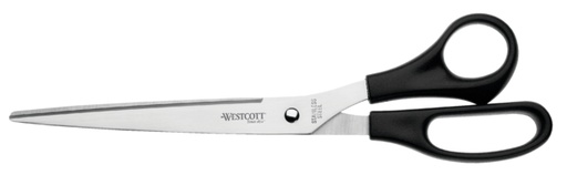 [337028] Kantoorschaar Westcott 260mm met kunststof grip rvs