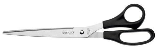 [337028] Kantoorschaar Westcott 260mm met kunststof grip rvs