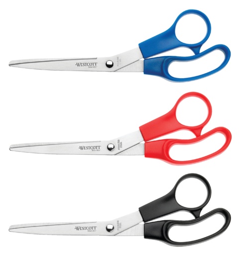 [106573] Kantoorschaar Westcott 210mm rvs assorti