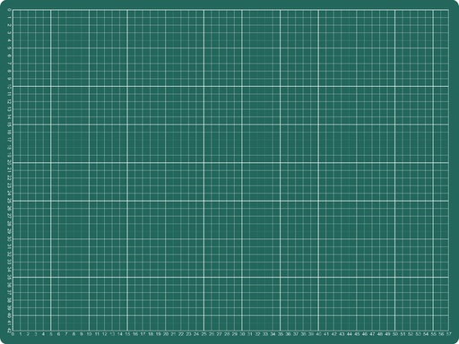[722278] Tapis de coupe A2 600x450mm vert