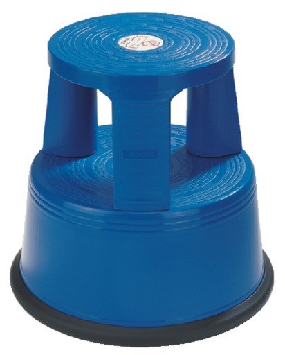 [470041] Opstapkruk Desq 420mm kunststof blauw