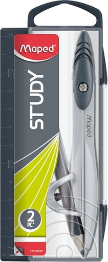 [710035] Compas Maped Study 2 parties assorti