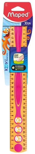[343005] Liniaal Maped Kidy'grip 30cm assorti