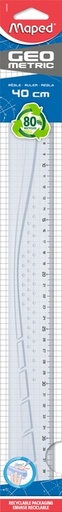 [343047] Règle Maped Geometric 40cm transparent