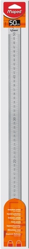 [343057] Liniaal Maped metaal 50cm