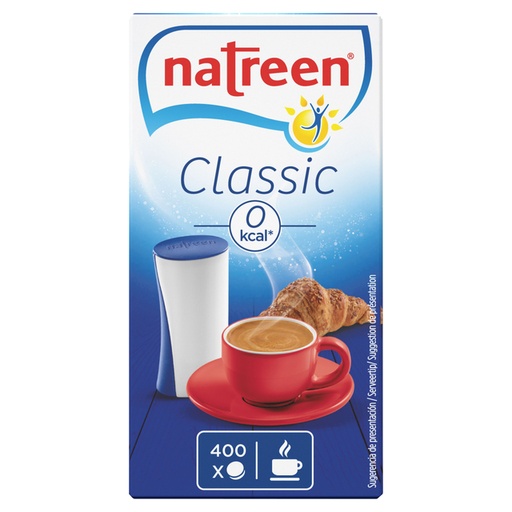 [891703] Sucrettes Natreen distributeur de table avec 400 pièces