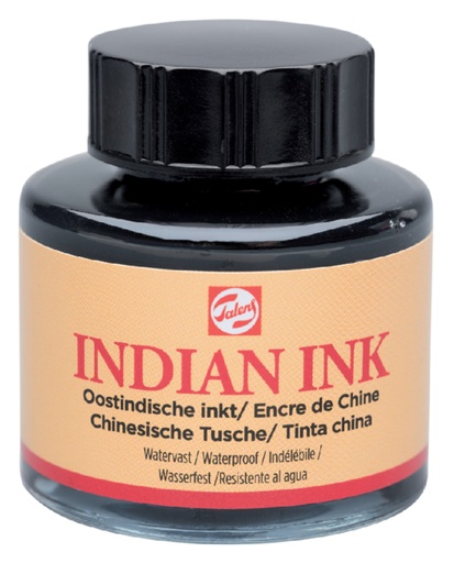 [609042] Encre de chine Talens noir 30ml