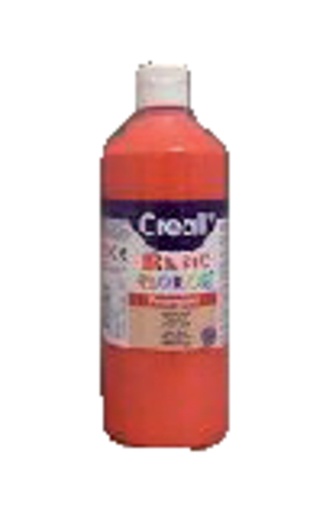 [142287] Gouache Creall Basic rouge clair 500ml