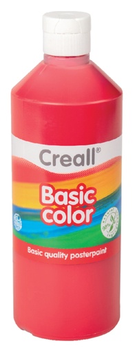 [142402] Plakkaatverf Creall basic donkerrood 500ml