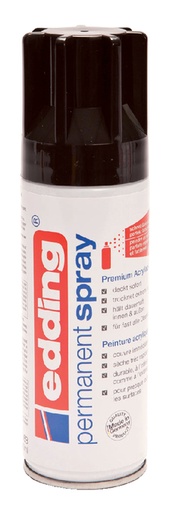 [640631] Spray peinture edding 5200 permanent noir profond mat