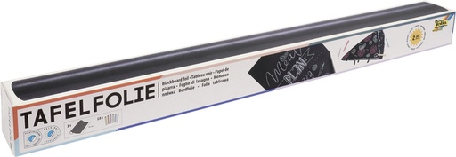 [580030] Film tableau noir Folia autocollant 45x200cm avec 10 craies