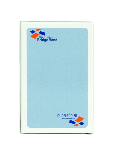 [099988] Speelkaarten Bridge Bond blauw