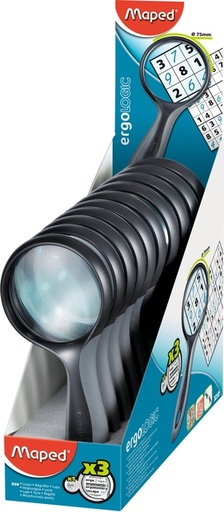 [371005] Loep Maped Ergologic 3x vergroting 75mm