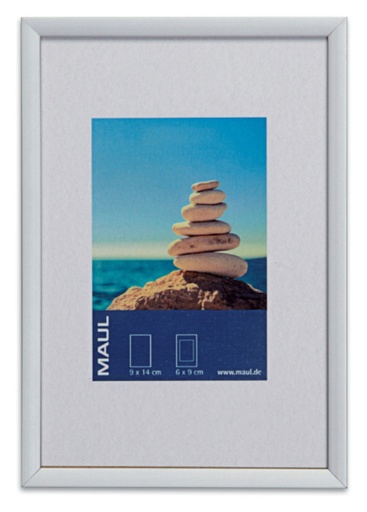 [269972] Cadre photo MAUL Design 10x15cm aluminium cadre argent