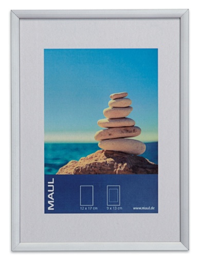 [269973] Cadre photo MAUL Design 13x18cm aluminium cadre argent