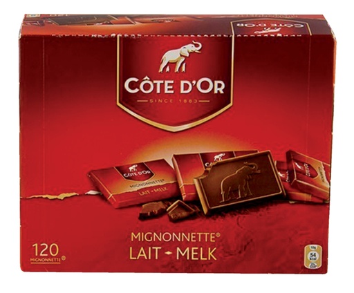 [890218] Chocolade Cote d''Or mignonnette melk 120x10 gram