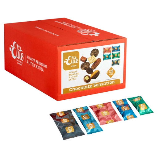 [890408] Biscuits Elite Special Chocolate Sensations mélange 120 pièces