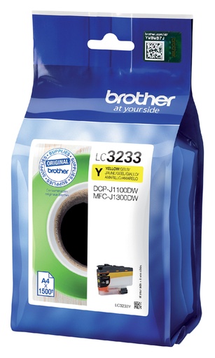 [405382] Cartouche d'encre Brother LC-3233Y jaune