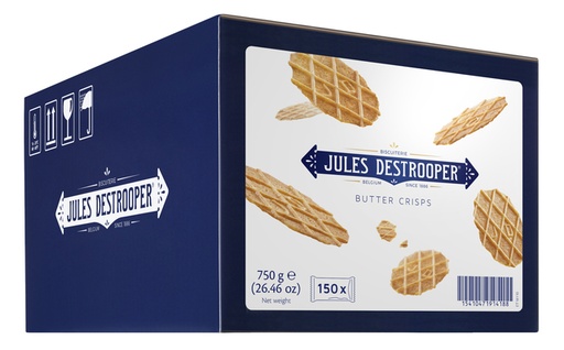 [891104] Galette au beurre Jules Destrooper boîte de 150 pièces