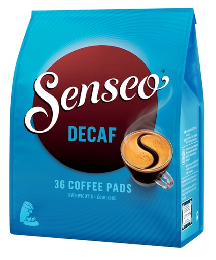 [891726] Koffiepads Douwe Egberts Senseo decafe 36 stuks