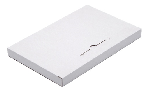 [820350] Boîte postale CleverPack A4 350x230x26mm carton blanc 5 pièces