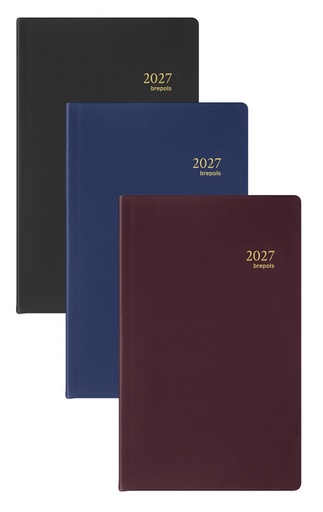 [900154] Agenda 2027 Brepols Breplan Seta 7dagen/1pagina assorti
